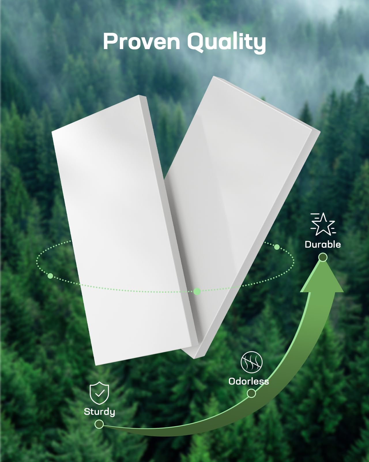 Marsail 7-Drawer Farmhouse Dresser, Solid Wood Storage Space, Sturdy Wide Chest with Smooth Glide Drawers & Anti-Slip Kit, for Bedroom or Hallway, White