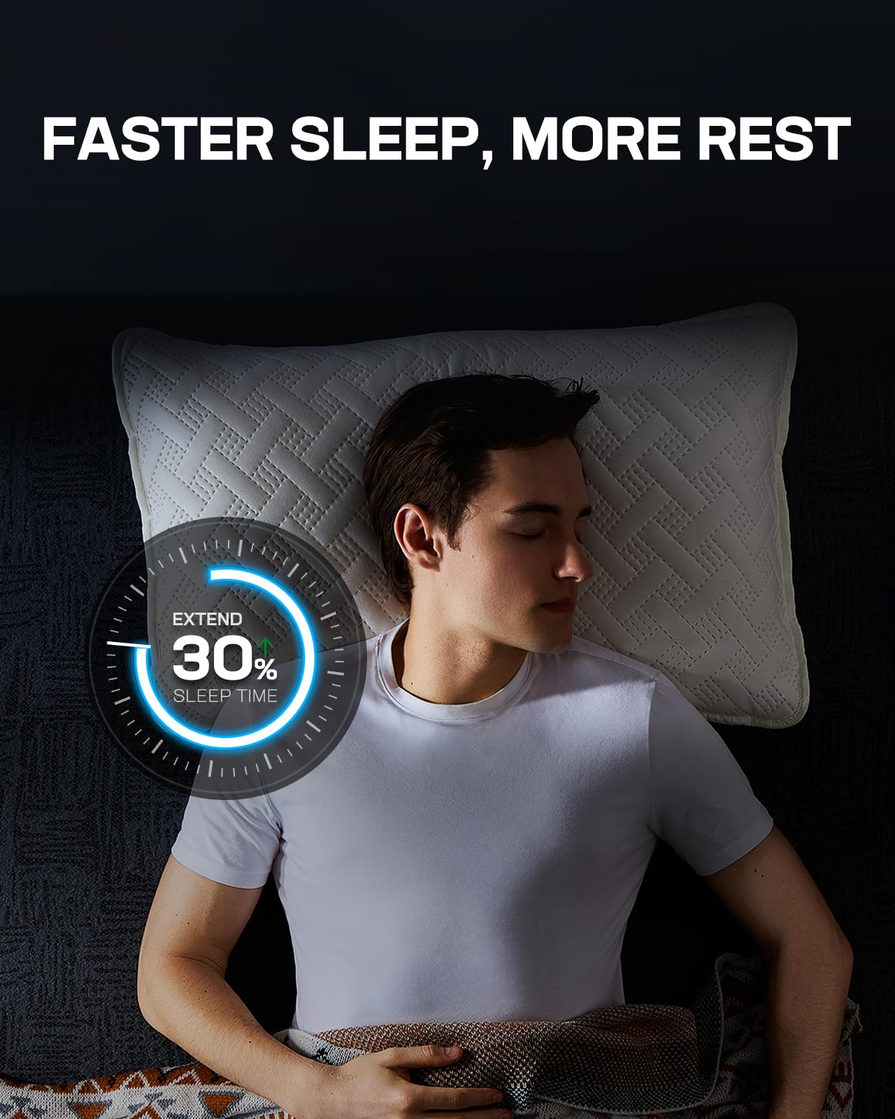 Marsail NS2 Pro Twin XL Adjustable Bed Base with Massage - Smart Dual Motor Bed Frame with Wireless Remote or App Control, 3-Min Assembly, Zero Gravity & Anti-Snore Modes, Under Bed Lighting