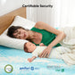 Marsail Mattress Topper Queen, 3-inch Gel Memory Foam, Bed Topper for Queen Size Bed, Soft for Sleeper Sofa, RV, Camper, CertiPUR-US Certified